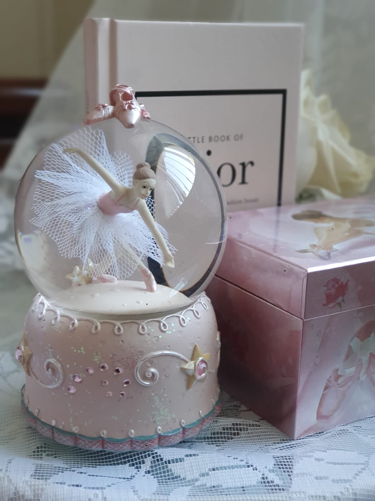 Musical Ballerina Snow Globe