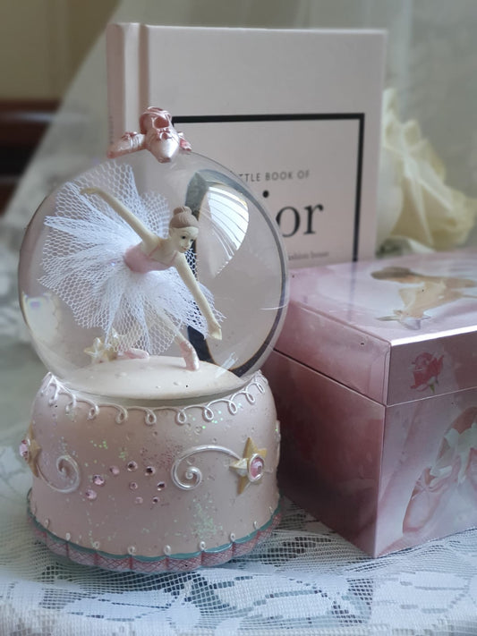 Musical Ballerina Snow Globe