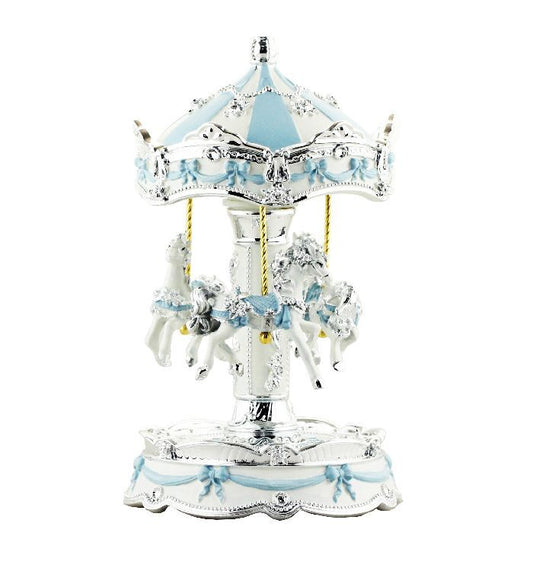 Sky Blue Musical Carousel