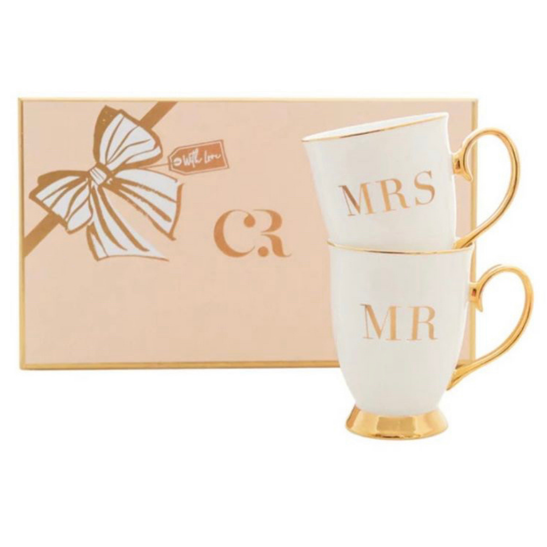 Mr and Mrs Mug Set