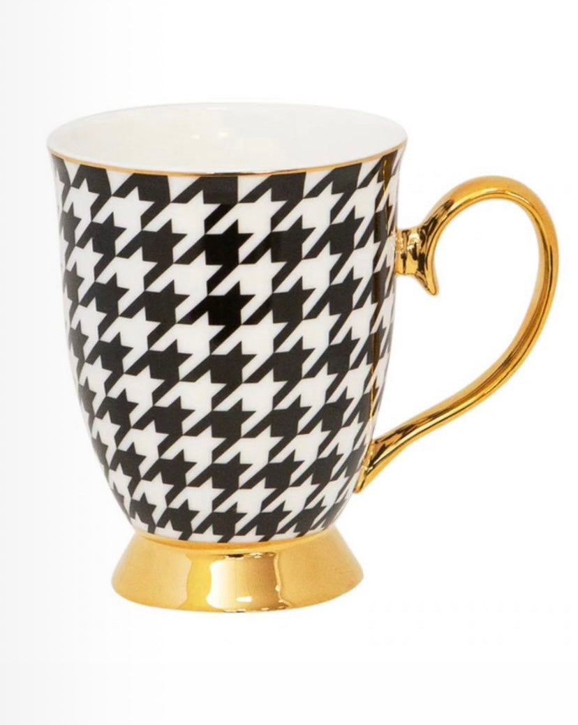 Houndstooth Mug