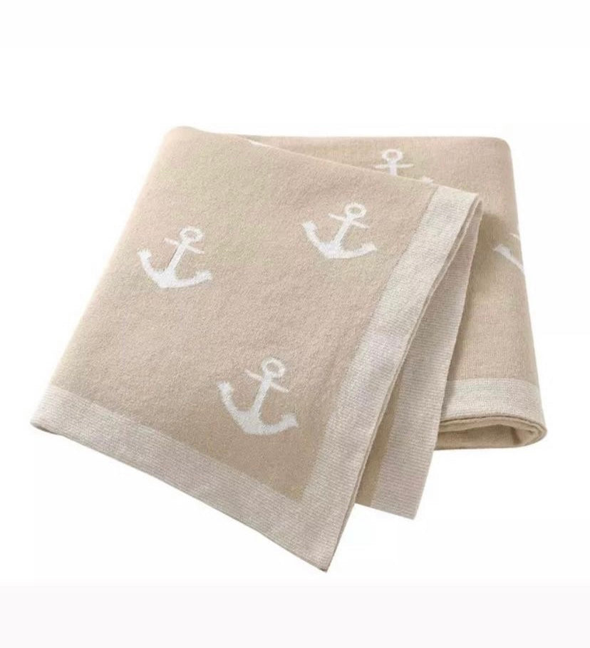 Nude Anchor Blanket