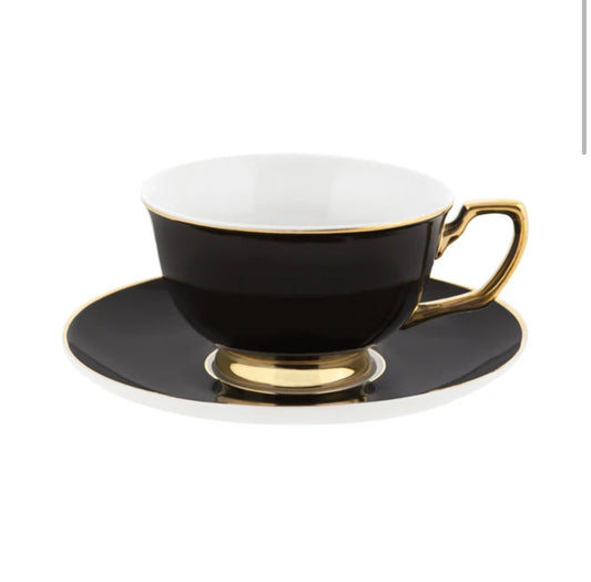 Ebony Teacup