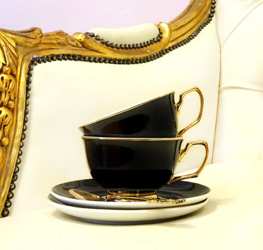 Ebony Teacup